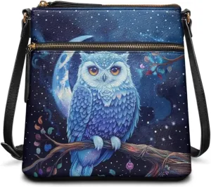 HUGS IDEA Crossbody Purse for Women Leather Satchel Bags Crossbody Shoulder Bag Tote Handbag