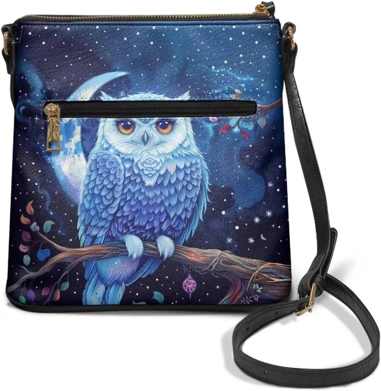 HUGS IDEA Crossbody Purse for Women Leather Satchel Bags Crossbody Shoulder Bag Tote Handbag