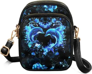HUGS IDEA Leather Crossbody Bags for Women Trendy Leather Purse Shoulder Handbag for Work