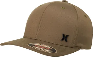 Hurley Men's Baseball Cap - Breathable 6 Panel Stretch Curved Bill Fitted Hat