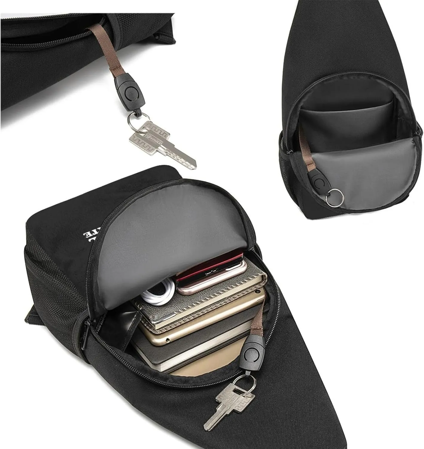 I Love Real Estate Unisex Chest Bag Lightweight Crossbody Shoulder Bag Travel Pocket