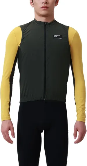 INBIKE Lightweight Cycling Vest for Men, Water Resistant Windproof Sleeveless Jacket, Breathable Reflective Biking Running