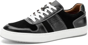 JITAI Men's Fashion Sneakers Shoes Lightweight Fashion Shoes with Wingtip Brogue & Lace-up Design Casual Business Shoes