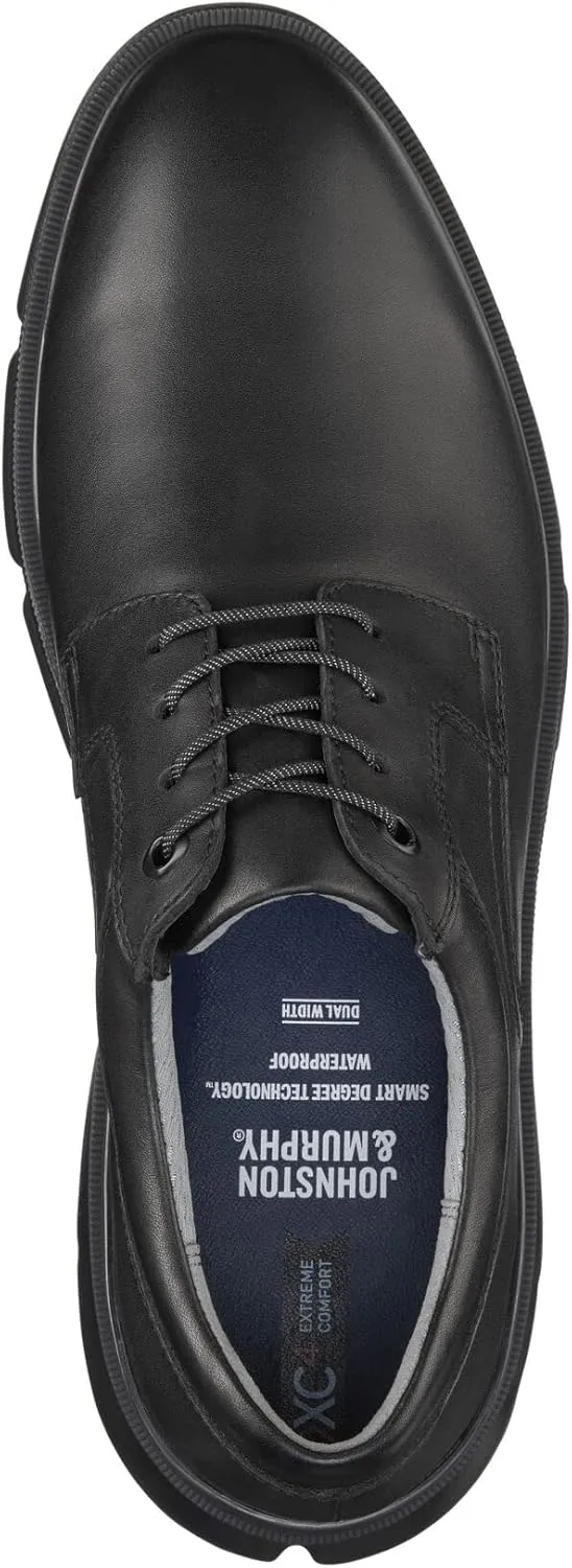 Johnston & Murphy Men's XC4 H1-Luxe Hybrid Golf Shoes, Waterproof Leather, Lightweight, Memory-Foam Cushioning