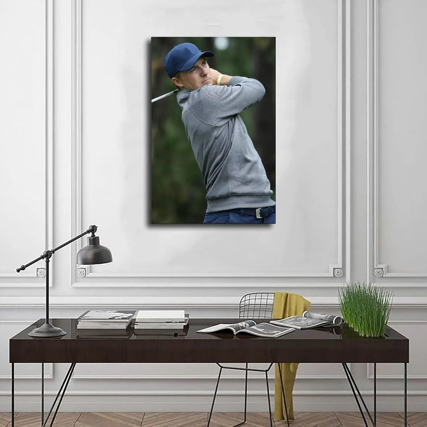 Jordan Spieth Golf Poster112 Canvas Poster Bedroom Decor Sports Landscape Office Room Decor Gift Unframe:20x30inch(50x75cm)