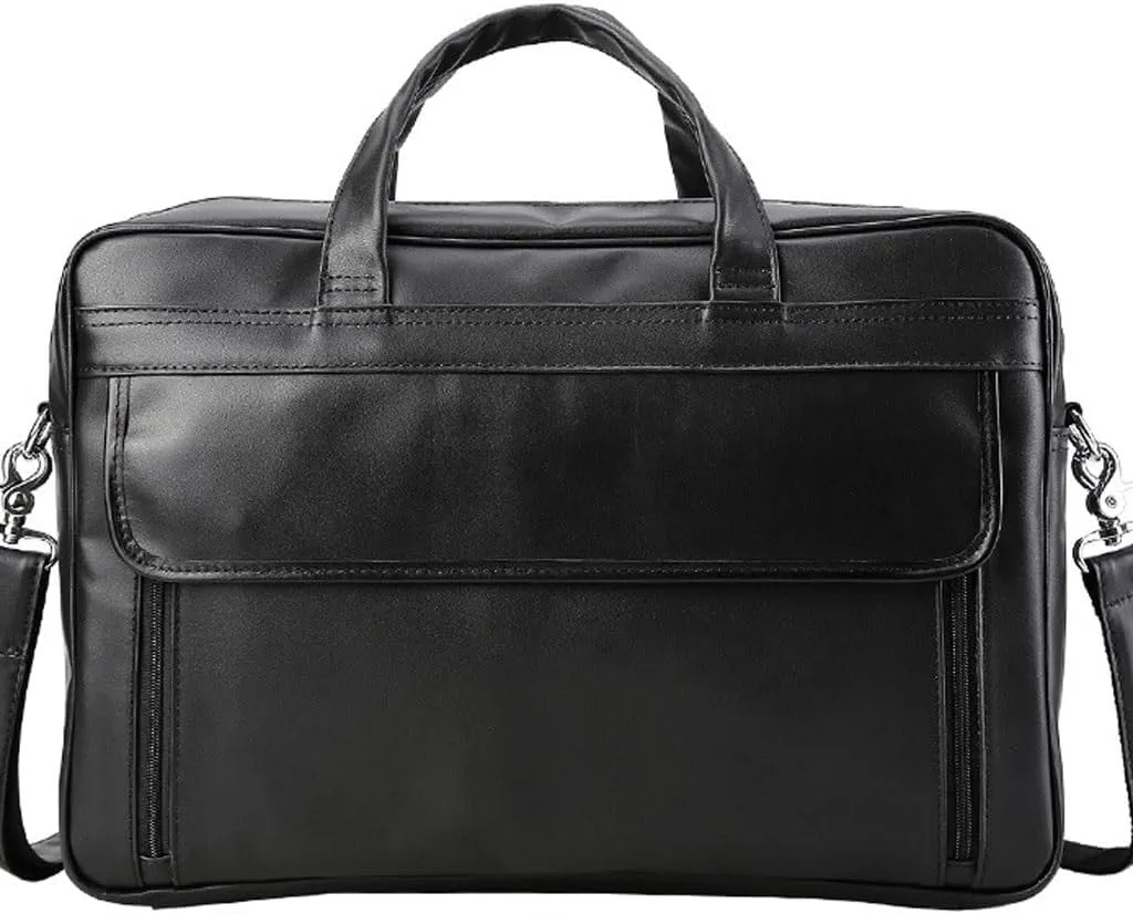 JSEIAJB European and American top layer cowhide briefcase for men's business commuting handbag, leather shoulder crossbody