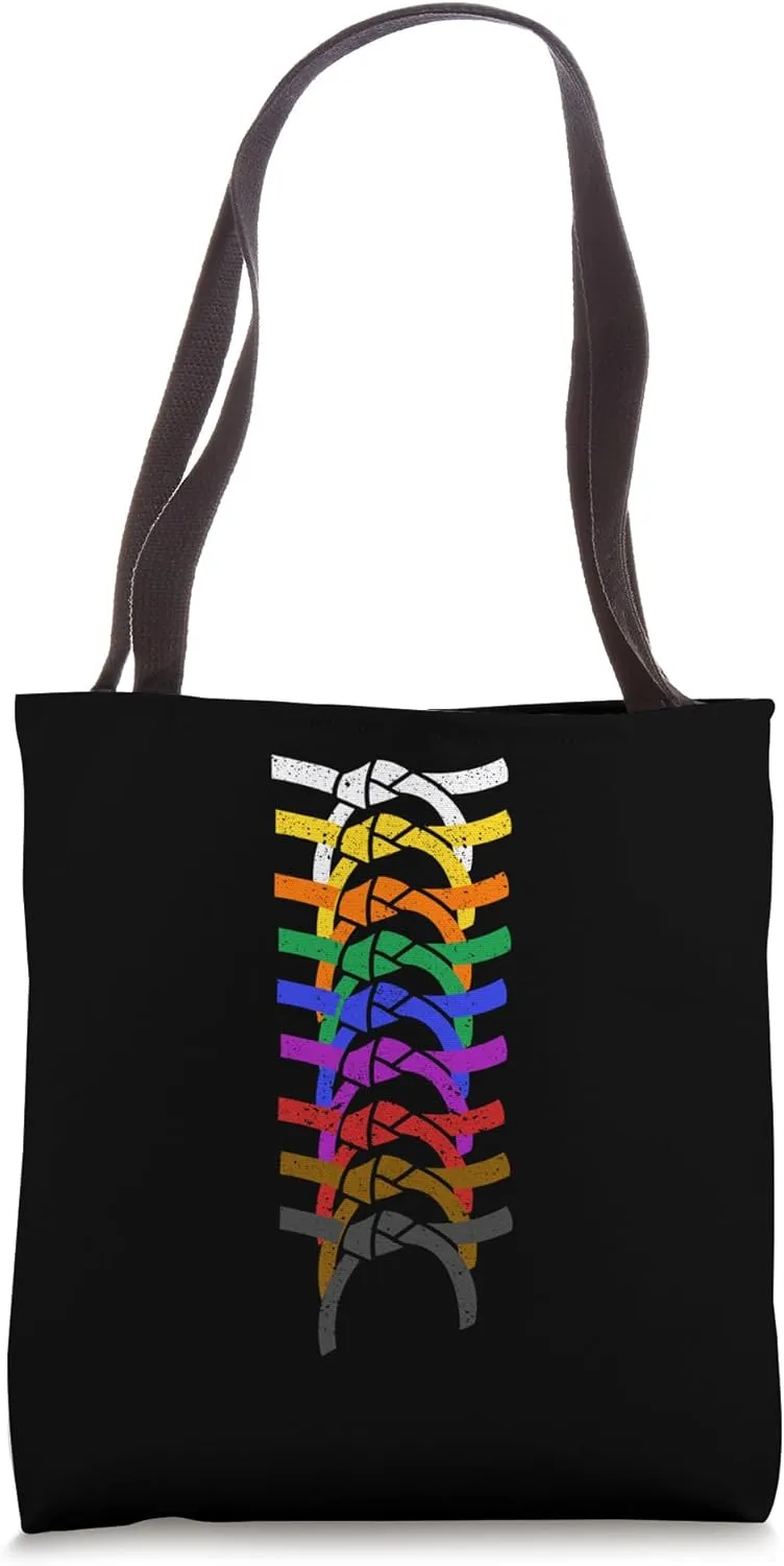Karate Belt Japanese Martial Arts Combat Sport Fan Karateka Tote Bag