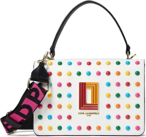 KARL LAGERFELD Paris Women's Simone Studded Crossbody