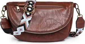 KARRESLY Crossbody Bags For Women Trendy, Vegan Leather Hobo Handbag Shoulder Purse For Ladies with Adjustable Strap