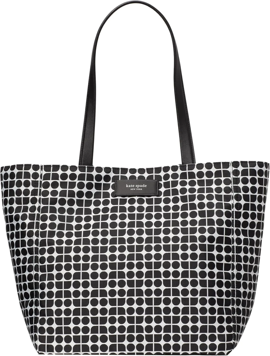 kate spade new york Noel Printed Fabric Large Tote Black Multi One Size