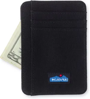 KAVU Fairbanks Double Sided Slim Cotton Canvas Wallet