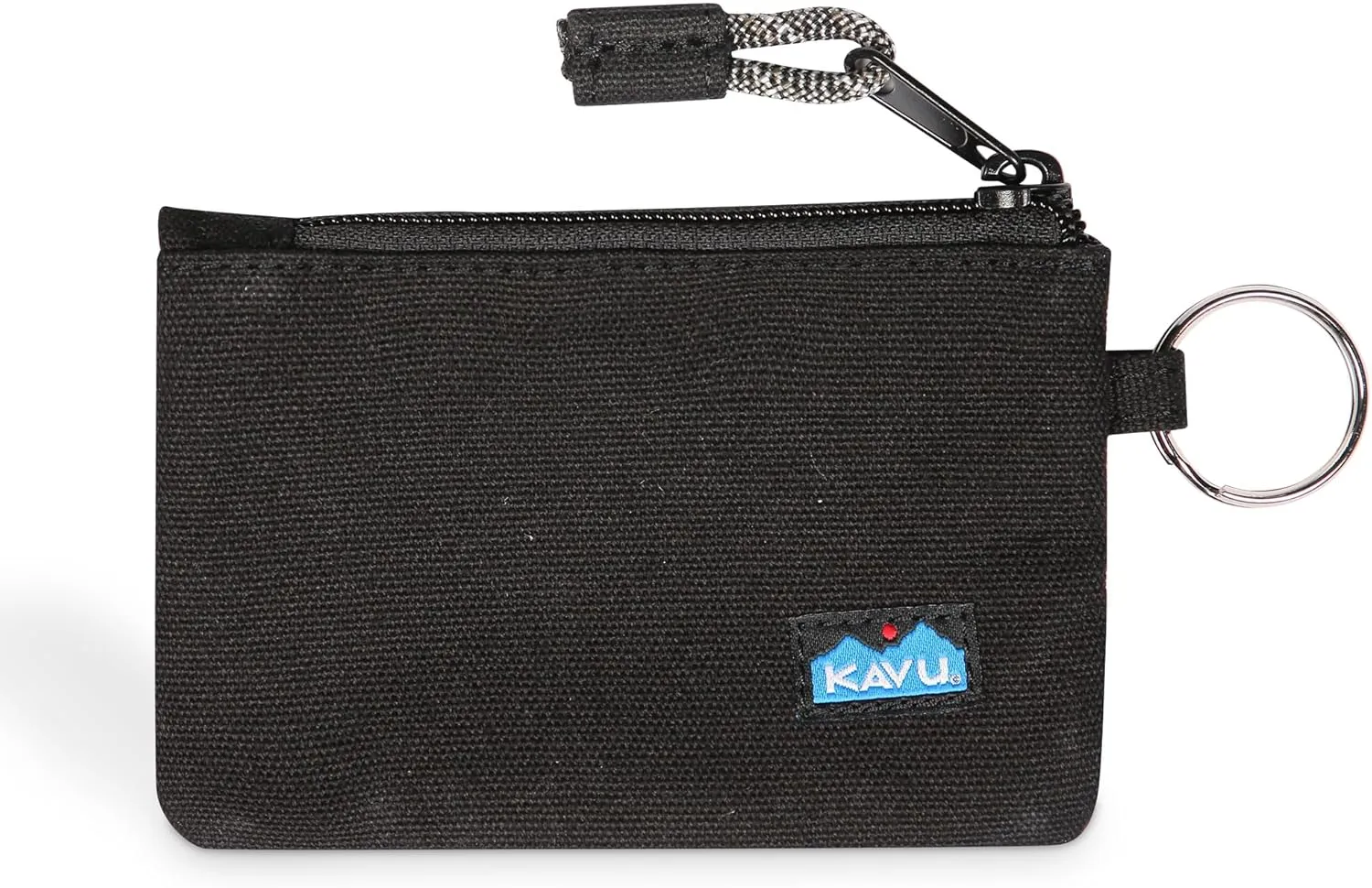 KAVU Stirling Double Sided Slim Cotton Canvas Zip Wallet