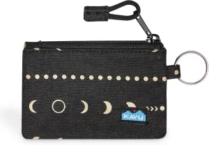 KAVU Stirling Double Sided Slim Cotton Canvas Zip Wallet