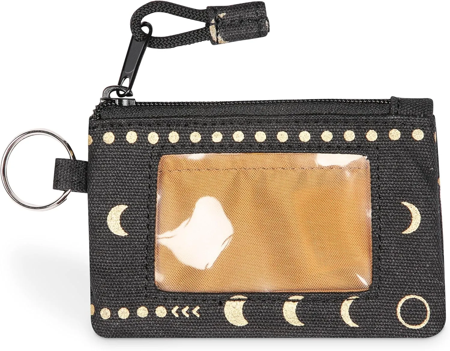 KAVU Stirling Double Sided Slim Cotton Canvas Zip Wallet