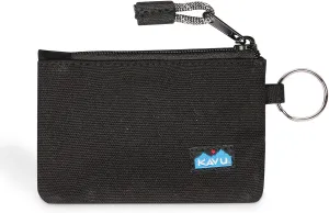 KAVU Stirling Double Sided Slim Cotton Canvas Zip Wallet