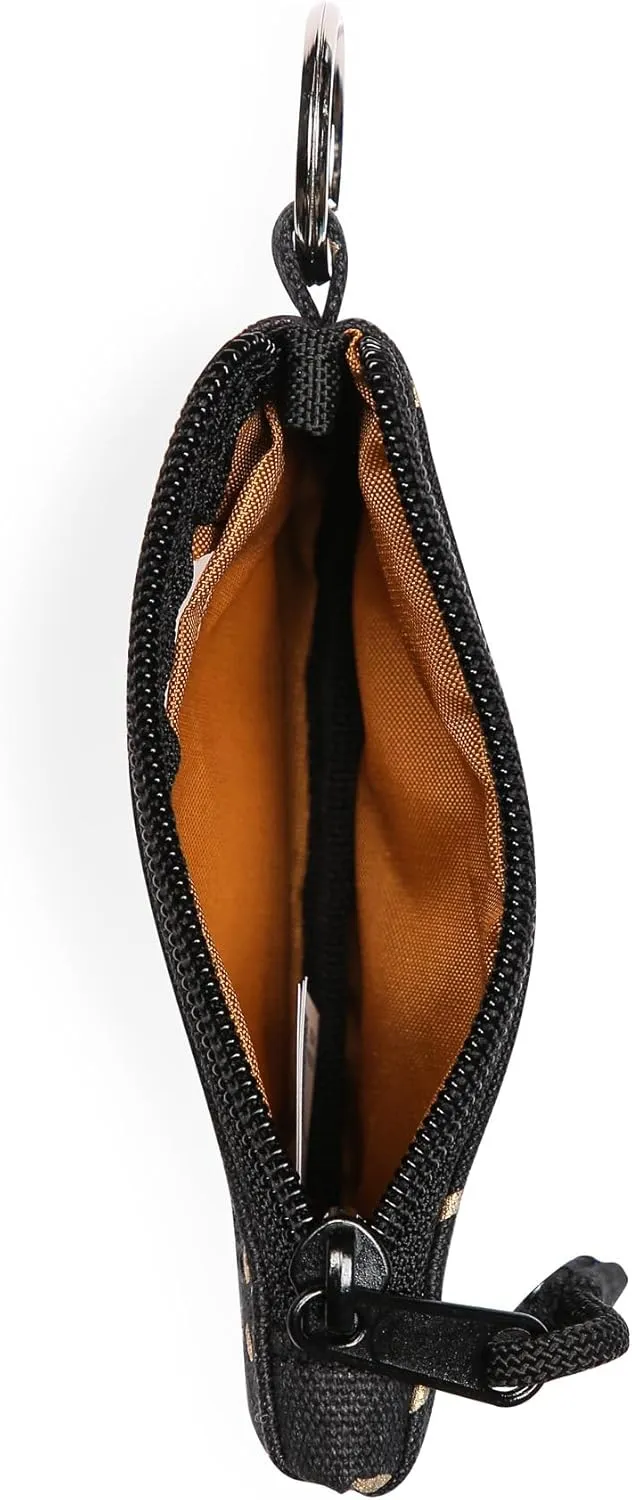 KAVU Stirling Double Sided Slim Cotton Canvas Zip Wallet