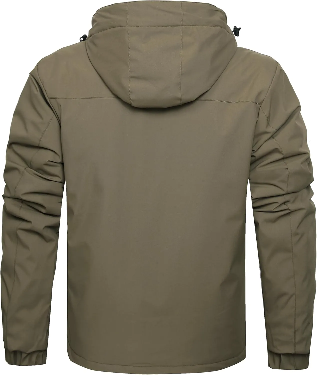 Keevoom Mens Winter Coats Warm Snow Coat Windproof Mountain Raincoat Waterproof Hooded Snowboarding Ski Jackets for Men