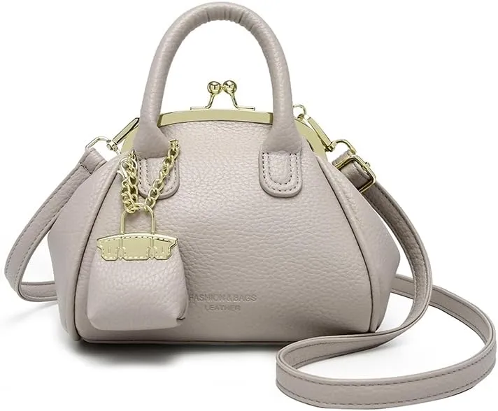 Kiss Lock Purse and Handbags,Trendy Mini Design Clutch Purses Vintage Crossbody Evening Clutch 2025