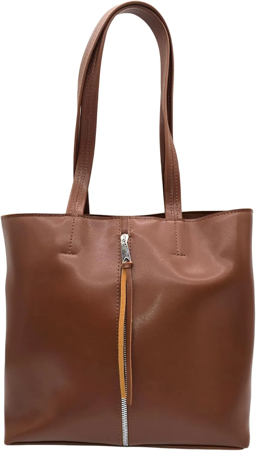 KONDRA Shoulder Bag Women's Large Vegan Leather: Spacious, Organized Design - Elegant Tote, Shoulder Purse, Crossbody