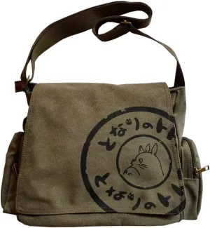Korean Canvas Shoulder Bag for Men - Large Capacity Computer Casual Bag