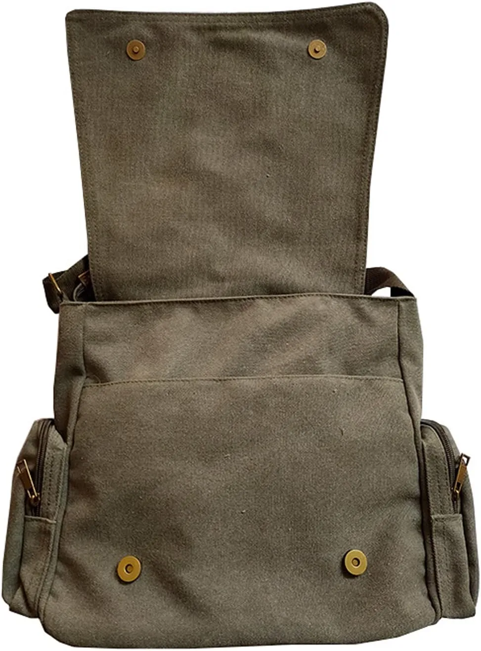 Korean Canvas Shoulder Bag for Men - Large Capacity Computer Casual Bag