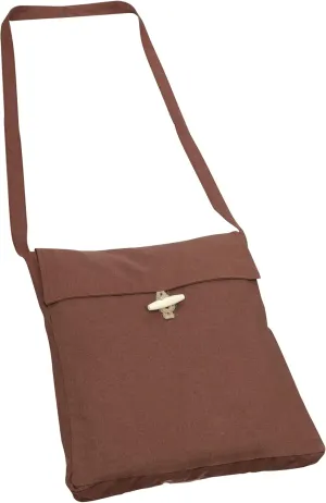 KUOIN Medieval Canvas Shoulder Bag Linen Women for Renaissance Viking Pilgrim LARP Cosplay Costumes