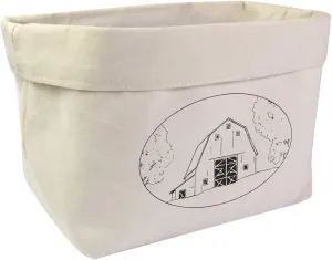Large 'Barn on a Farm' Canvas Organiser/Storage Bag (OR00033248)