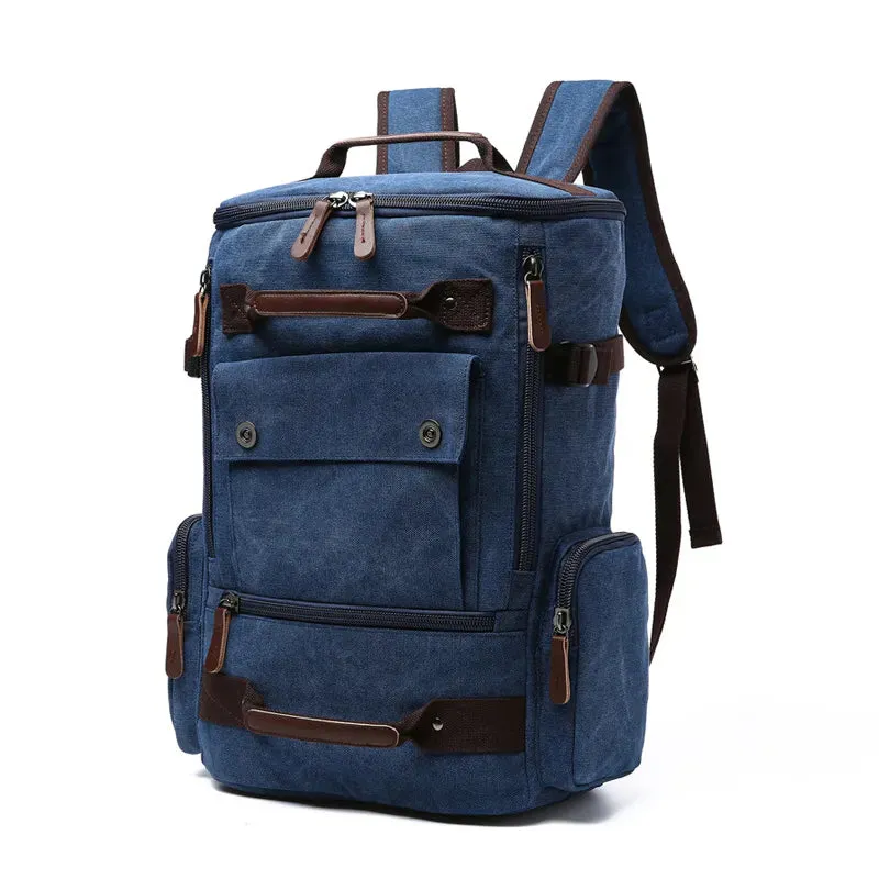 Large Capacity Canvas Backpack