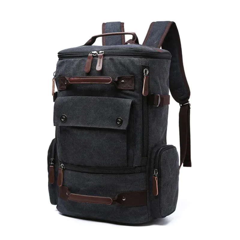 Large Capacity Canvas Backpack