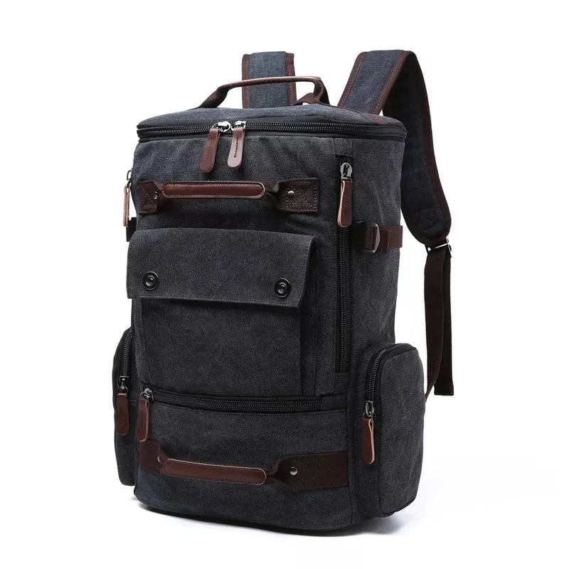 Large Capacity Canvas Backpack