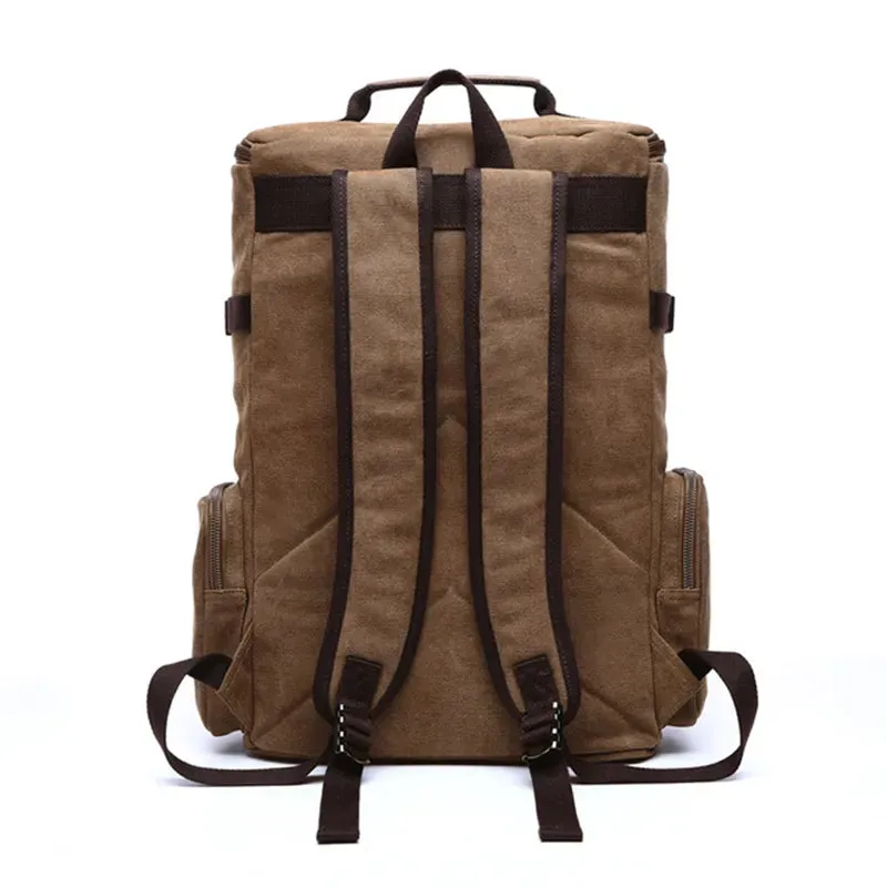 Large Capacity Canvas Backpack