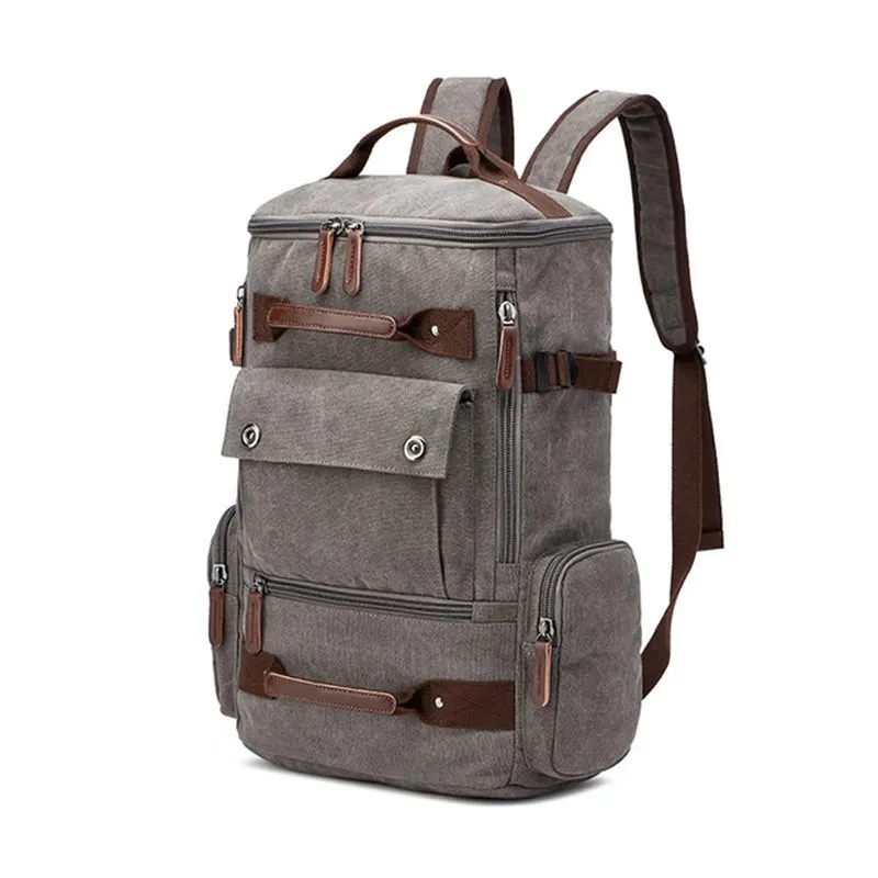 Large Capacity Canvas Backpack
