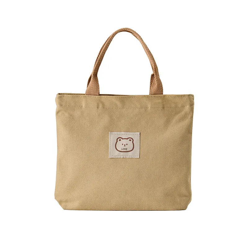 Large Capacity Commuter Lunch Simple Versatile Handbags