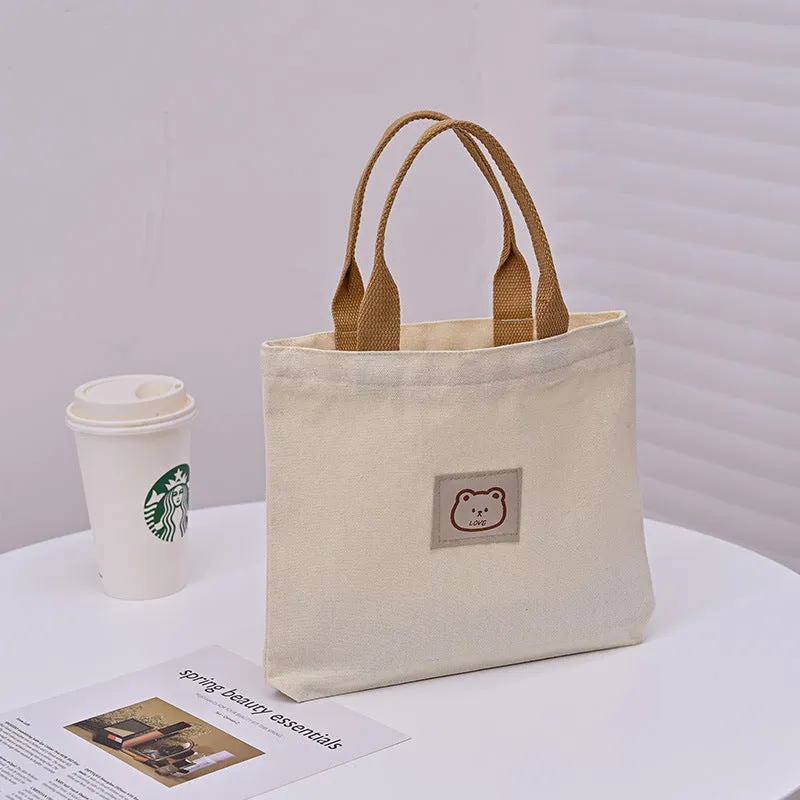 Large Capacity Commuter Lunch Simple Versatile Handbags