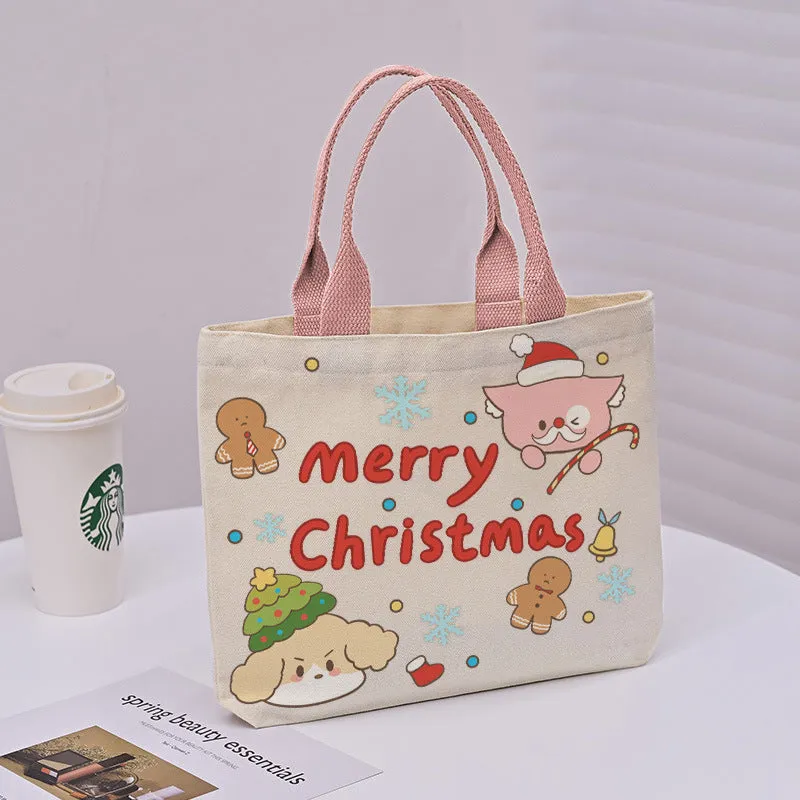 Large Capacity Commuter Lunch Simple Versatile Handbags