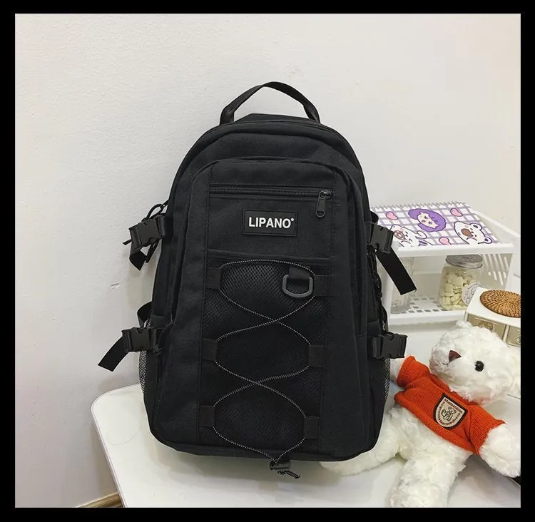 Large Capacity High Korean Style Retro Backpacks