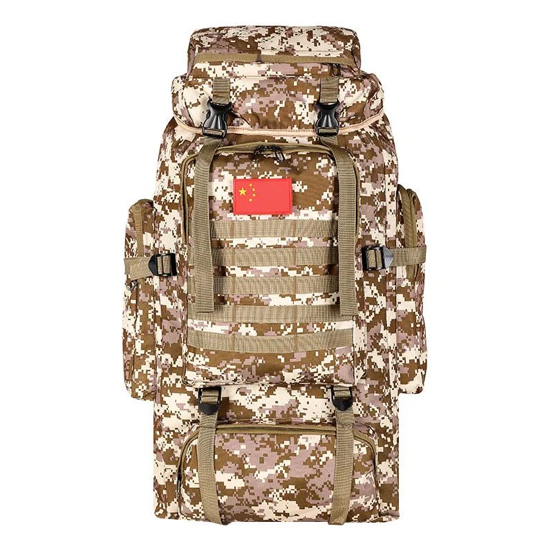Large Capacity Waterproof Camouflage Hiking Leisure Backpacks