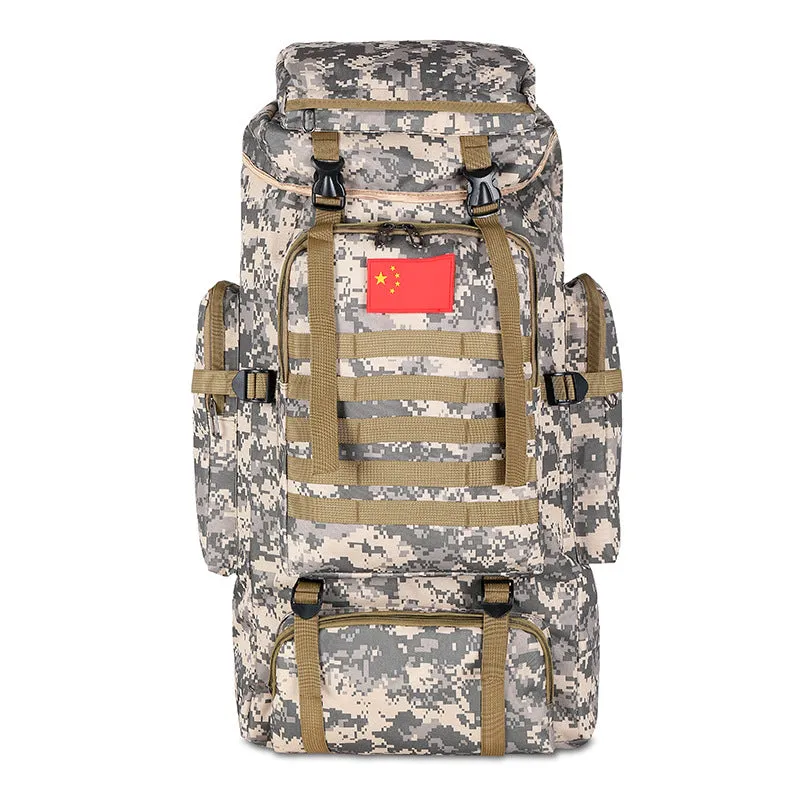 Large Capacity Waterproof Camouflage Hiking Leisure Backpacks