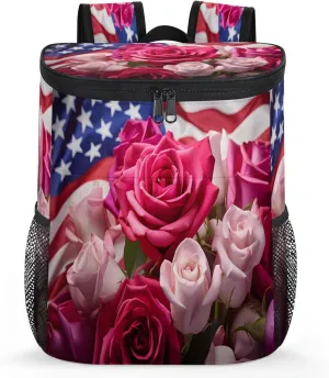 Large Insulated Cooler Backpack, Leak Proof Backpack 30 Cans, Cooler Bag for 12h Hot/Cold Retention