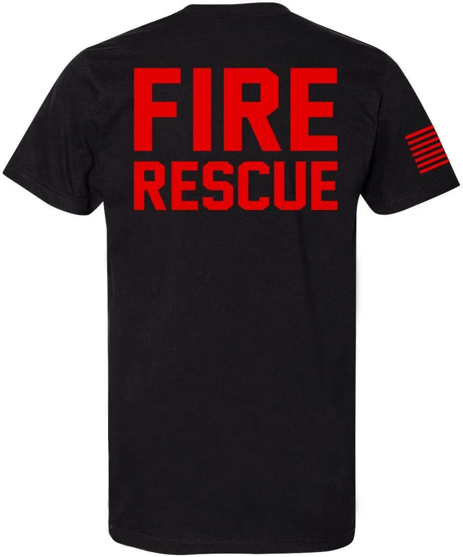 Law Enforcement - Police EMS FBI Fire Rescue Sheriff K-9 Two-Sided T-Shirt | Halloween Costume Cosplay Accessory