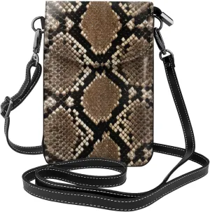 Leather Small Crossbody Bags for Women Cell Phone Bag Cross Body Purses