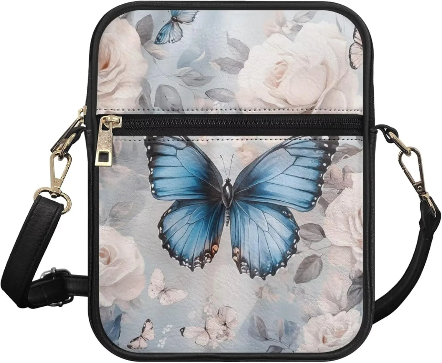 Leather Small Crossbody Bags for Women Cross Body Shoulder Purse Trendy Crossbody Phone Purses Handbags