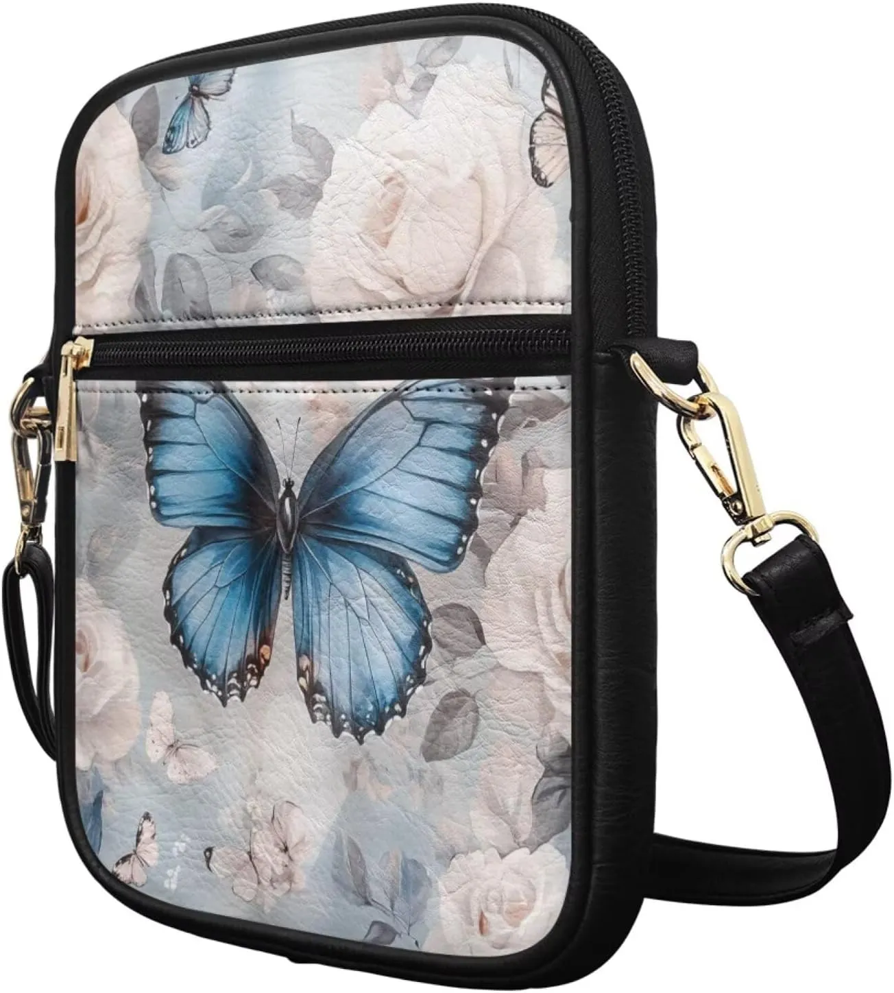 Leather Small Crossbody Bags for Women Cross Body Shoulder Purse Trendy Crossbody Phone Purses Handbags
