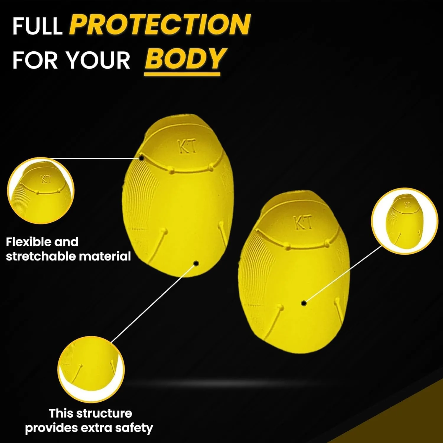 Level2 CE Approved Armor Pads for Motorcycle Jacket Protective Biker Gears (Shoulder)