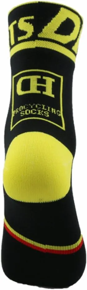Libar Men's Cycling Socks Unisex Breathable Sports Running Trekking Athletic Basketball Socks