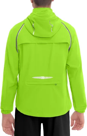 Little Donkey Andy Men's Quick-dry Running Jacket, Convertible UPF 50  Cycling Jacket Windbreaker with Removable Sleeves