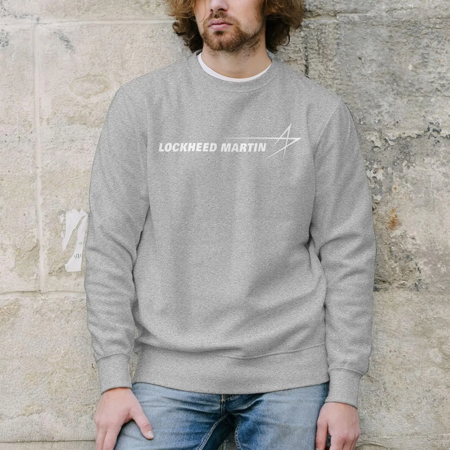 Lockheed Martin Sweatshirt Unisex Crew Neck Sweatshirt Casual