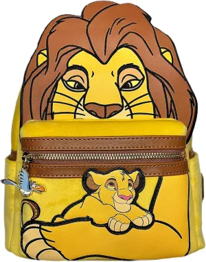Loungefly Mufasa and Simba Cosplay Womens Double Strap Shoulder Bag Purse