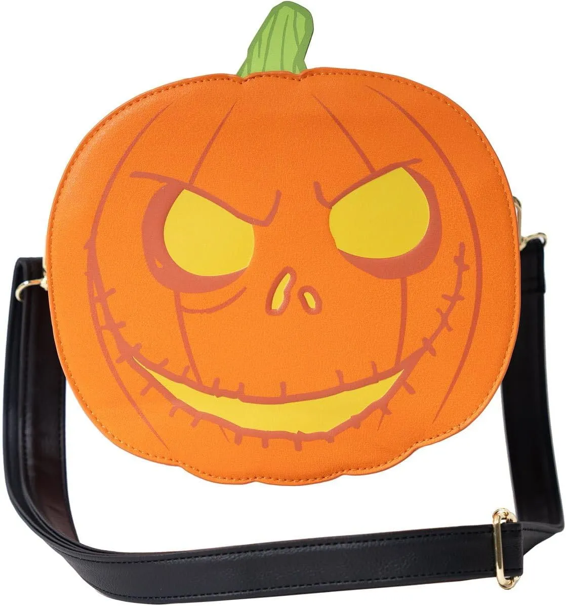 Loungefly The Nightmare Before Christmas Jack-o'-Lantern Glow-in-The-Dark Crossbody Purse - Entertainment Earth Exclusive