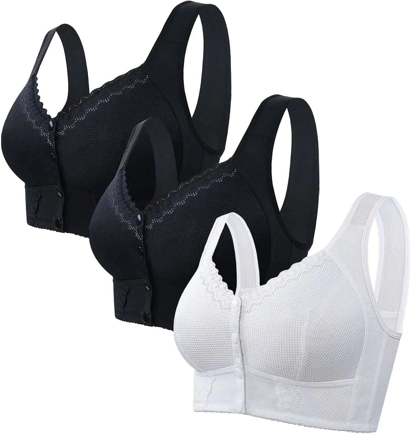 Luxysense Bra, Luxysense Bra for Senior, Bra, Front Closure Breathable Bra for Seniors